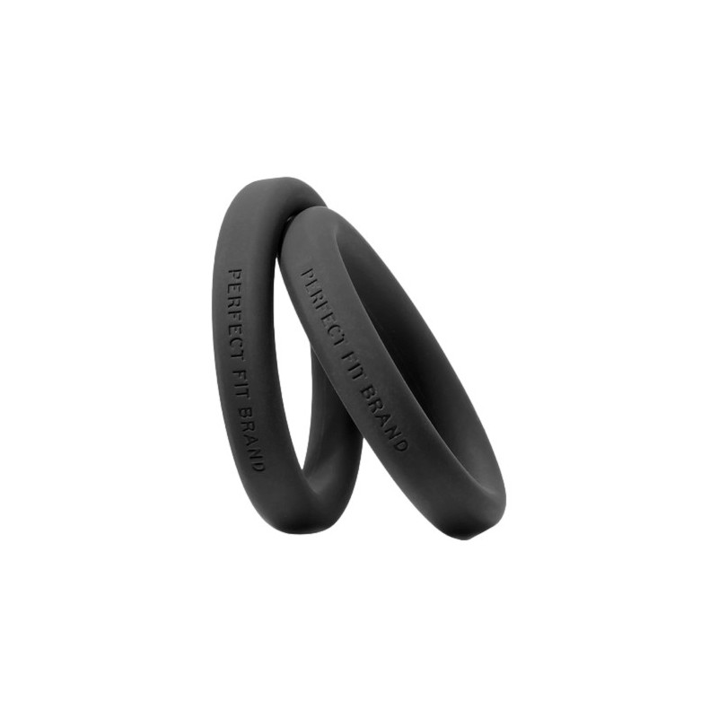 Perfect Fit Lot de 2 Cockrings Xact-Fit n°17 - Diamètre 43mm